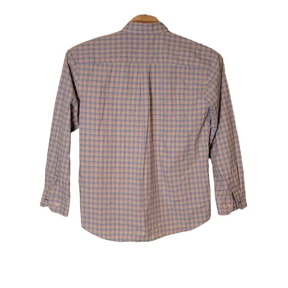 Alan Flusser Button Down Shirt Long Sleeve Multicolor Men's Size‎ XL - Picture 2 of 6